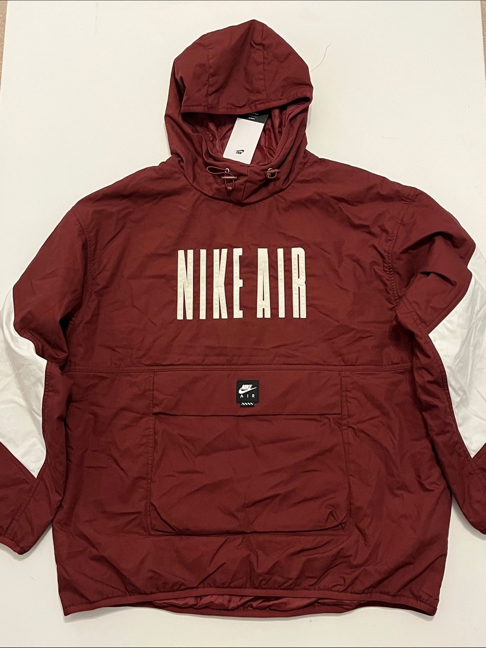 Nike Air Anorak Jacket Insulated Fill Hoodie Pullover Mens L NWT $145